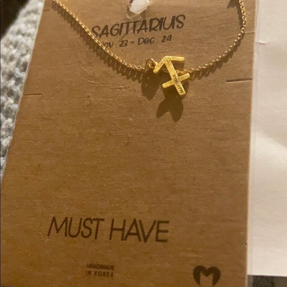 16inch Sagittarius sign necklace